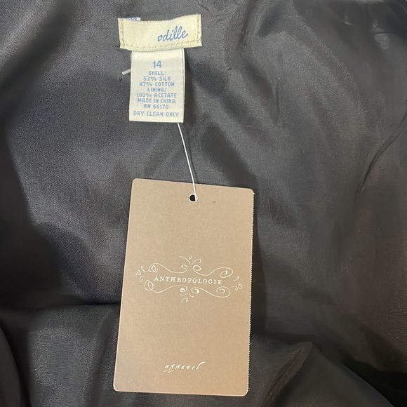 Anthropologie Black Sleeveless Dress Size 14 - Picture 5 of 6